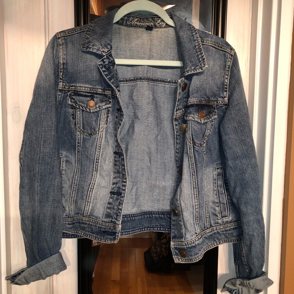 Cropped Denim Jacket